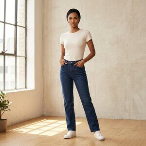 Guess Jeans Hi-Rise Straight Leg Size 30x28